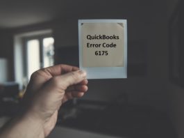 QuickBooks Error Code 6175